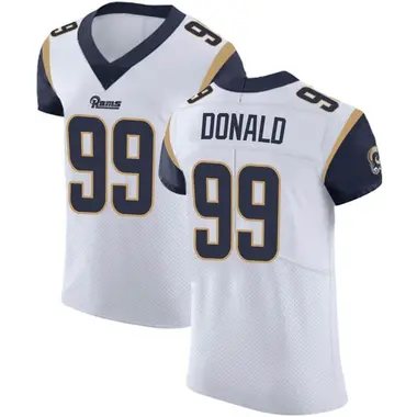 Aaron Donald Men's Elite White Los Angeles Rams Vapor Untouchable Jersey