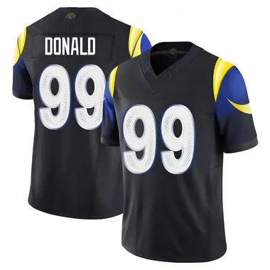 Aaron Donald Men's Limited Blue Los Angeles Rams Midnight 2025 Rivalries Collection Jersey