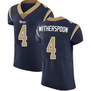 Ahkello Witherspoon Men's Elite Navy Los Angeles Rams Team Color Vapor Untouchable Jersey