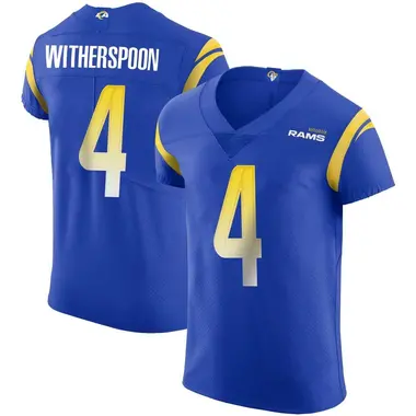Ahkello Witherspoon Men's Elite Royal Los Angeles Rams Alternate Vapor Untouchable Jersey