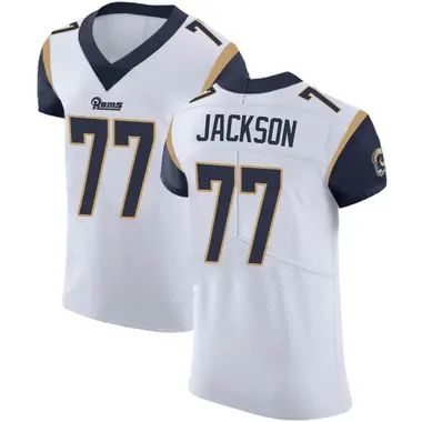 Alaric Jackson Men's Elite White Los Angeles Rams Vapor Untouchable Jersey