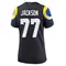 Alaric Jackson Women's Limited Blue Los Angeles Rams Midnight 2025 Rivalries Collection Jersey