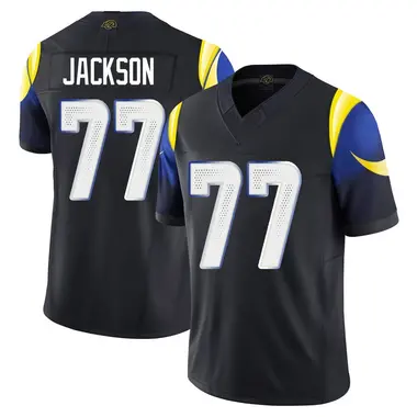 Alaric Jackson Youth Limited Blue Los Angeles Rams Midnight 2025 Rivalries Collection Jersey