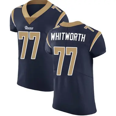 Andrew Whitworth Men's Elite Navy Los Angeles Rams Team Color Vapor Untouchable Jersey