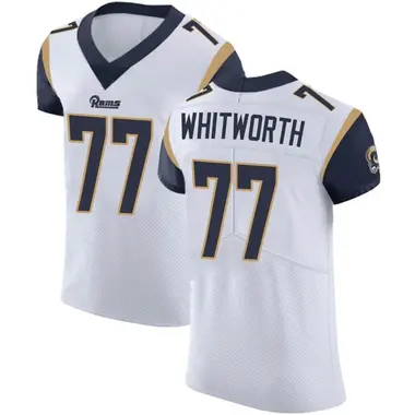Andrew Whitworth Men's Elite White Los Angeles Rams Vapor Untouchable Jersey