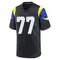 Andrew Whitworth Men's Game Blue Los Angeles Rams Midnight 2025 Rivalries Collection Jersey