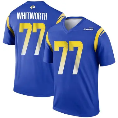 Andrew Whitworth Youth Legend Royal Los Angeles Rams Jersey