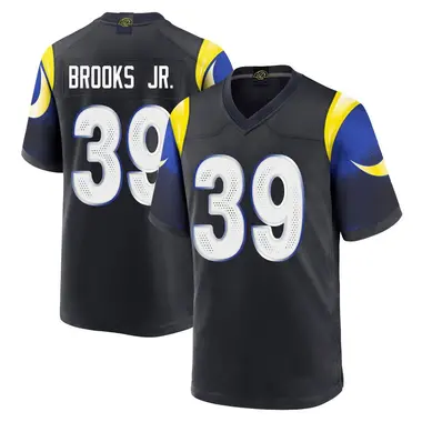 Antoine Brooks Jr. Youth Game Blue Los Angeles Rams Midnight 2025 Rivalries Collection Jersey