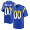 Custom Men's Game Royal Los Angeles Rams Alternate Jersey