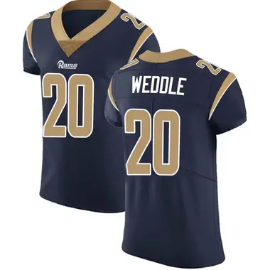 Eric Weddle Men's Elite Navy Los Angeles Rams Team Color Vapor Untouchable Jersey
