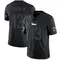 John Johnson III Men's Limited Black Impact Los Angeles Rams Jersey