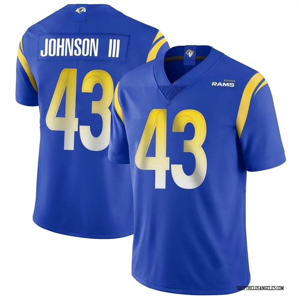 John Johnson III Men's Limited Royal Los Angeles Rams Alternate Vapor Untouchable Jersey