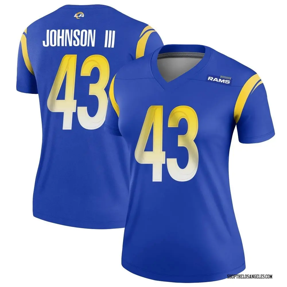 John Johnson III Women's Legend Royal Los Angeles Rams Jersey
