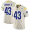 John Johnson III Youth Limited Los Angeles Rams Bone Vapor Jersey