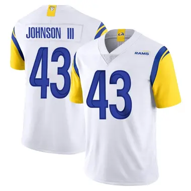 John Johnson III Youth Limited White Los Angeles Rams Vapor Untouchable Jersey