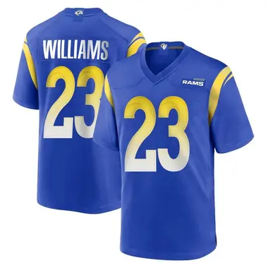 Kyren Williams Men's Game Royal Los Angeles Rams Alternate Jersey