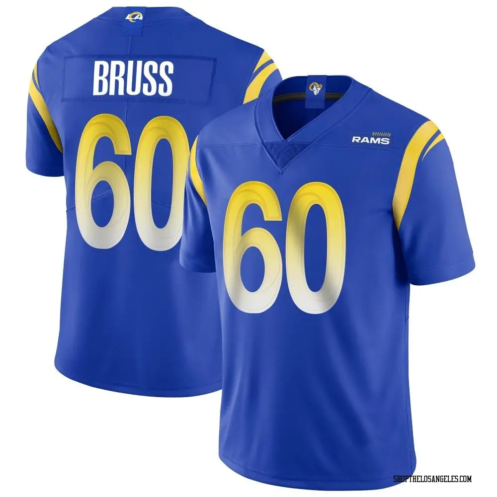 Logan Bruss Men's Limited Royal Los Angeles Rams Alternate Vapor Untouchable Jersey