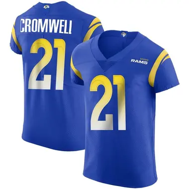 Nolan Cromwell Men's Elite Royal Los Angeles Rams Alternate Vapor Untouchable Jersey