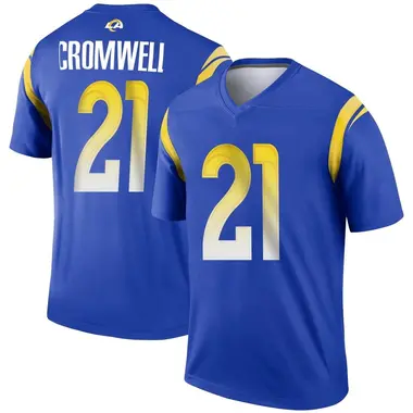 Nolan Cromwell Men's Legend Royal Los Angeles Rams Jersey