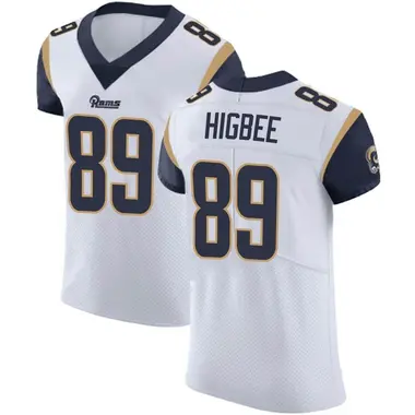 Tyler Higbee Men's Elite White Los Angeles Rams Vapor Untouchable Jersey
